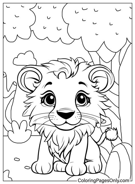 Lion Coloring Page