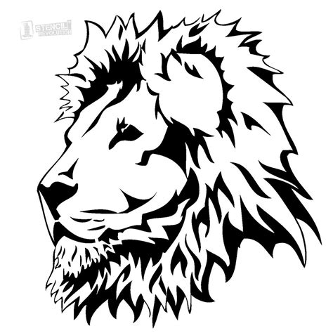 Lion Stencil Printable