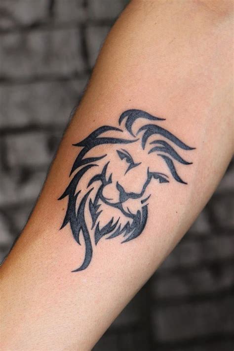 Lion Tattoo Simple