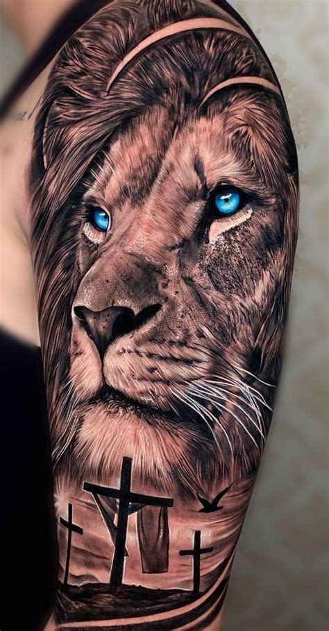 Lion Tattoos For Arm