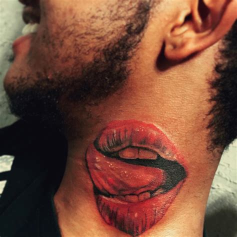 The Meaning Behind Lips Tattoo TattoosWin