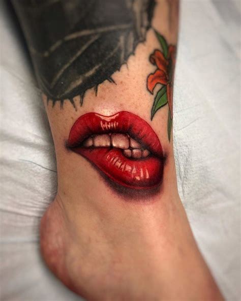 40 Best Lip Tattoo Designs and Ideas Aphrodisiac Kisses