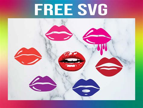 Download Lips Bundle - Lips SVG Cut File... Files Free PSD Mockups
