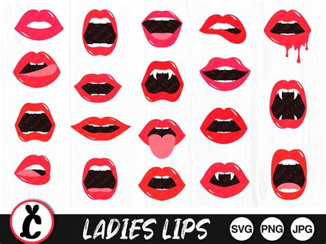Download Lips Commercial Use for Cricut