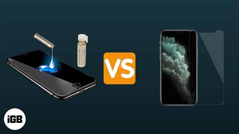 Liquid screen protector vs. tempered glass: Comparison