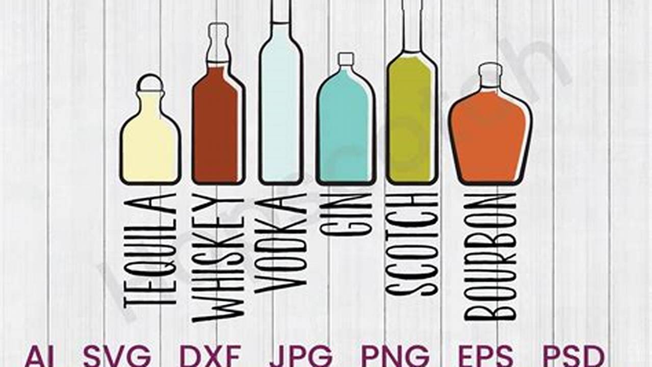 Liquor, Free SVG Cut Files