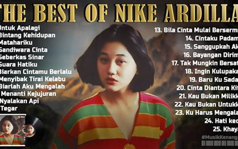 Lirik Lagu Lawas Indonesia Terbaik Sepanjang Masa