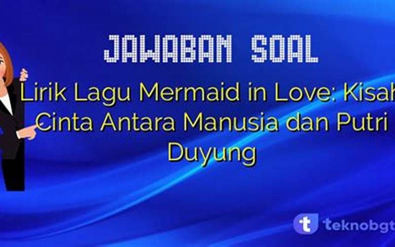 Lirik Lagu Mermaid In Love