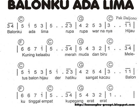 Lirik Anak Lima