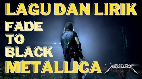 Metallica Fade to Black Lyrics. (Lyrics On Screen) Fade to black metallica, Metallica quotes