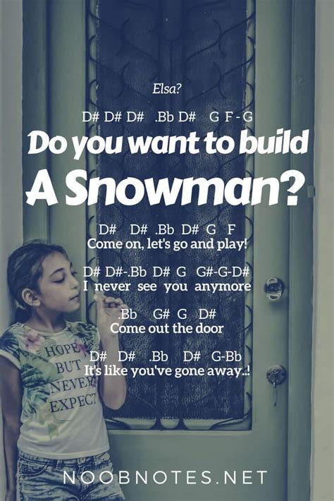 Lirik Lagu Do You Wanna Build A Snowman