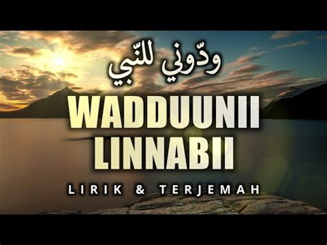 Lirik Waduni Linnabi Arab
