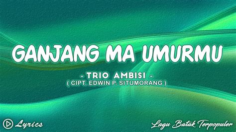 Lirik lagu Trio Ambisi