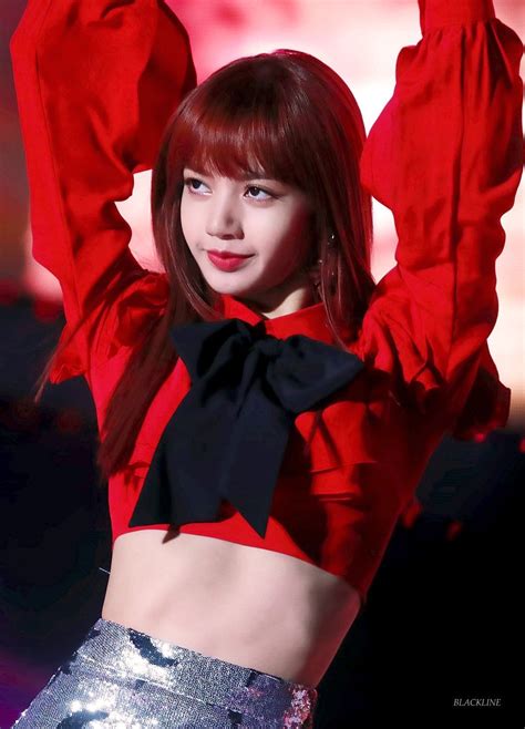 Lisa Blackpink Red