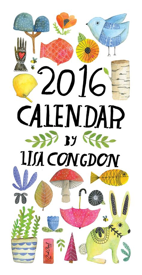 Lisa Congdon Calendar