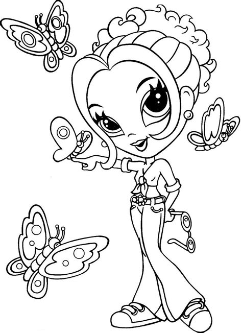 Lisa Frank Printable Coloring Pages