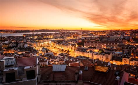 Lisbon Sunset View