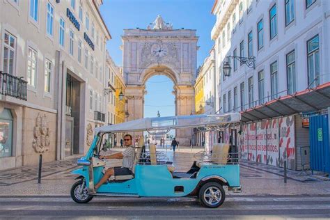 Lisbon Viewpoints Tuk Tuk