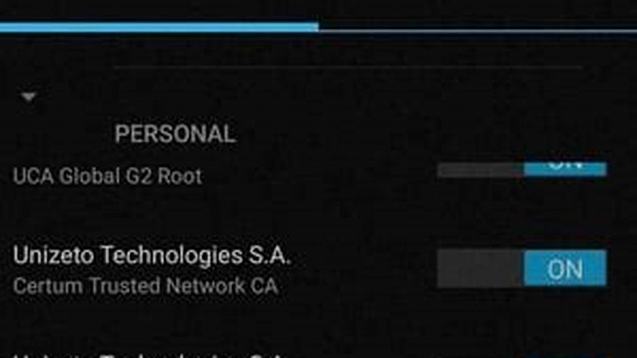 List Of Bad Trusted Credentials 2025