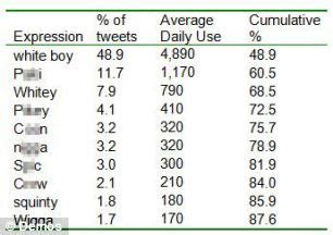Unveiling the Taboo: Exploring the Controversial List of White Slurs on Twitter