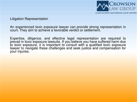 Litigation Representation