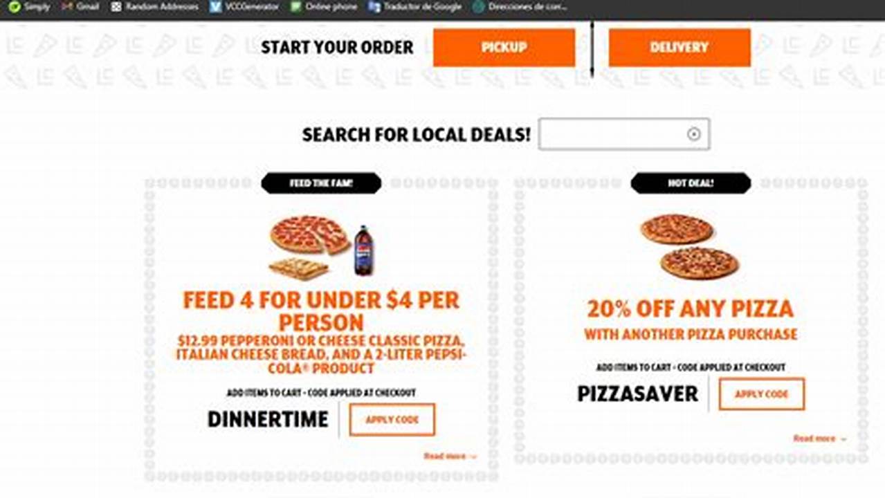 Little Caesars Promo Code 2024 Canada Promo Code