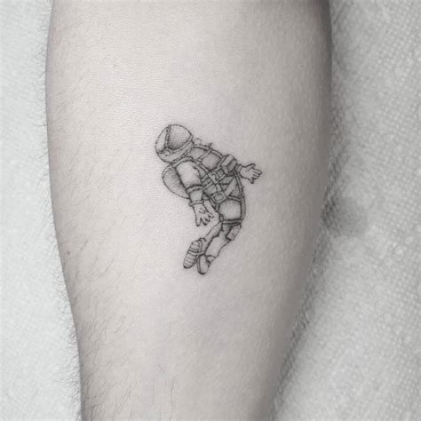 Little Astronaut Tattoo