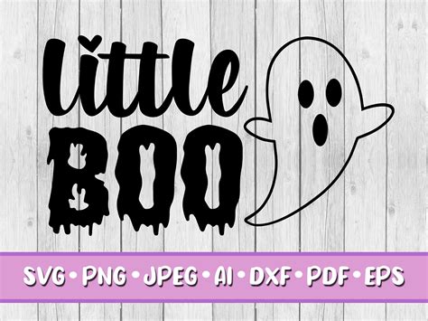Unleash your Creativity with Little Boo Svg – Spooktacular Designs for Halloween Projects!