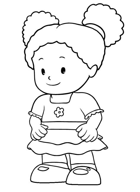 Little People Coloring Pages