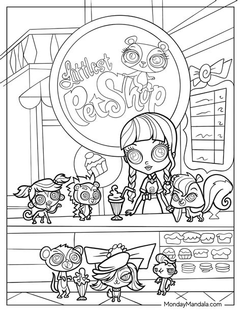 Little Pet Shop Coloring Pages