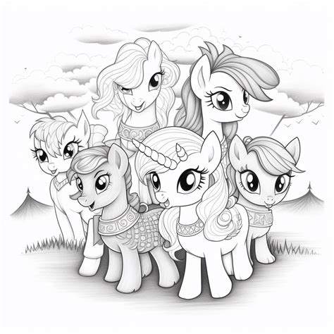 Little Pony Coloring Pages