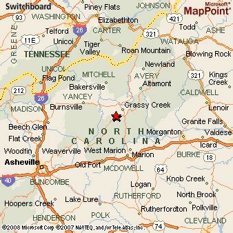 Little Switzerland, NC Topographic Map TopoQuest
