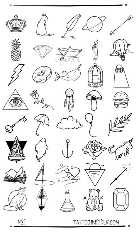 Little Tattoo Ideas Easy To Draw