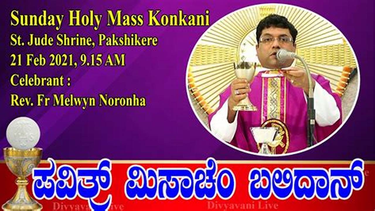 Daily Mass Konkani Livestream 2 May 2020, 7 AM Fr Bolmax