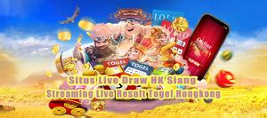 Live Draw Hk Siang