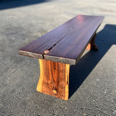 Live Edge Bench