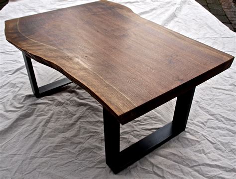 Live edge coffee table Maple Coffee Table No. 198 Elko Hardwoods