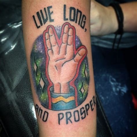 Live Long And Prosper Tattoos, Body art, Fish tattoos