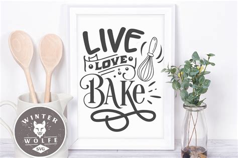 Download Live Love Bake Files DXF Files