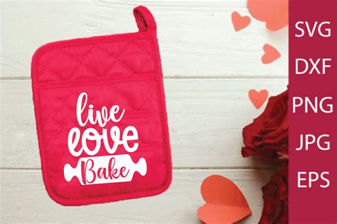Download Live Love Bake Files For Crafts