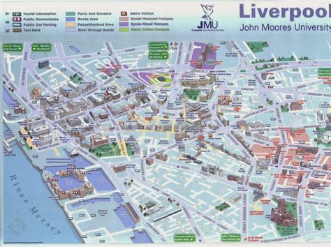 Liverpool Map Of England