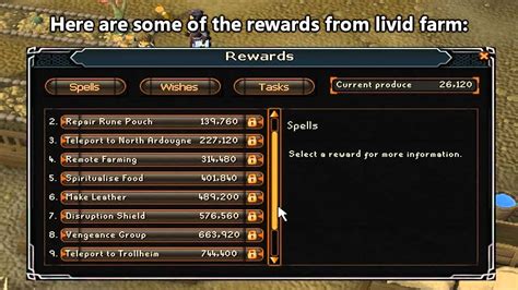 Livid Farm Calculator