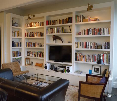 Living Room Bookcase Design