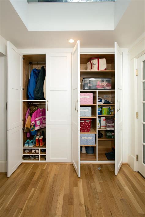Living Room Closet Organization
