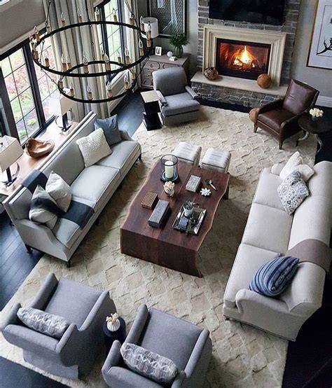 Living Room Layout Two Couches
