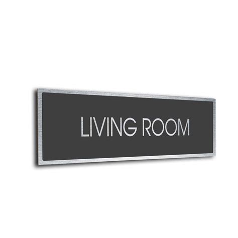 Living Room Sign