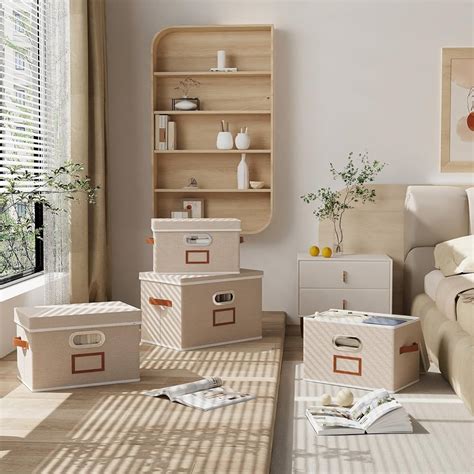 Living Room Storage Boxes Organization