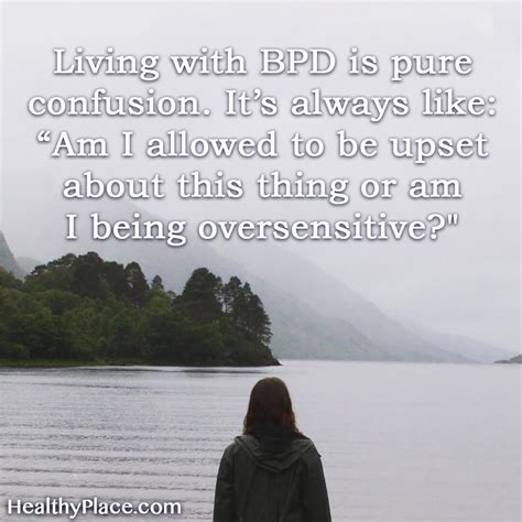 Living With Borderline Personality Disorder Quotes
