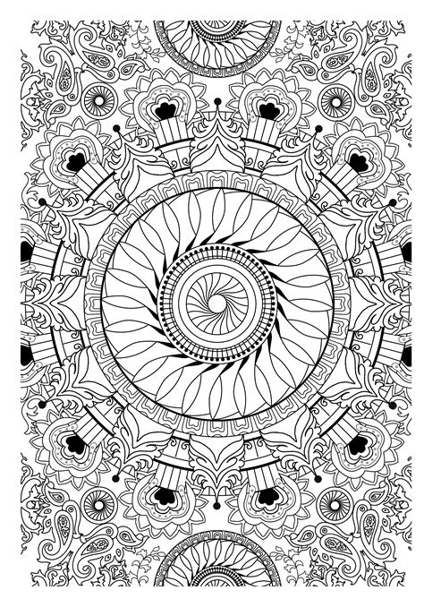 Livre De Coloriage Anti Stress A Imprimer