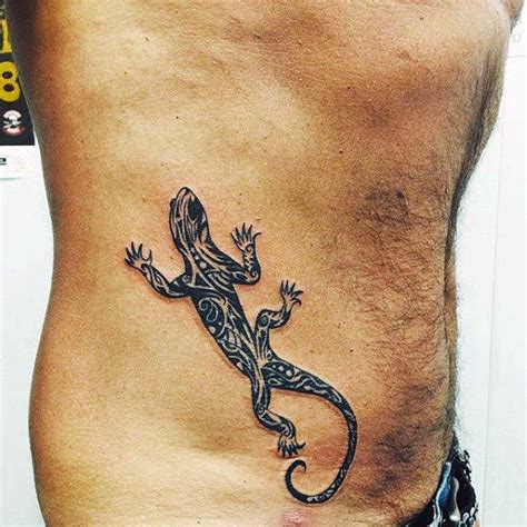 Lizard Tattoo Man